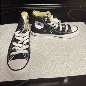 Kids Converse High Tops Black Size 12 Youth